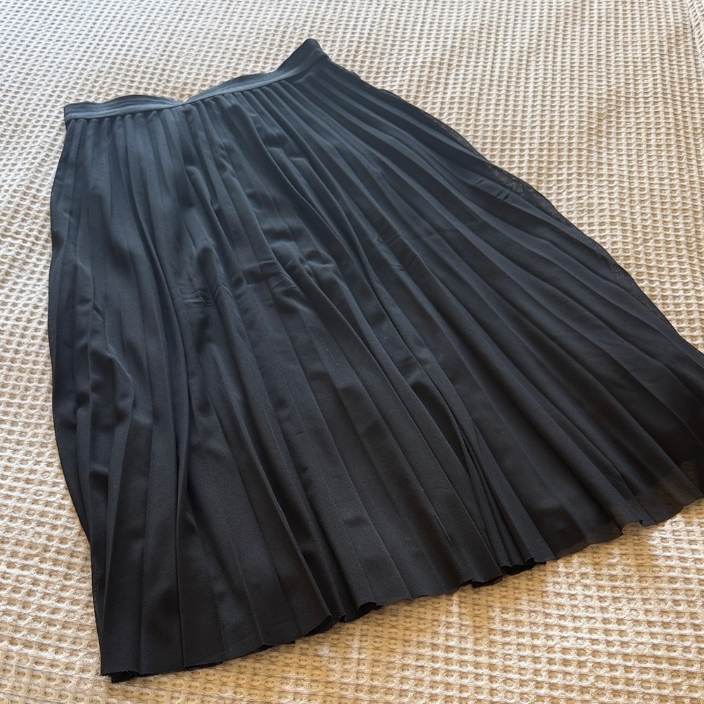 Shinestar Elegant Black A-Line Skirt